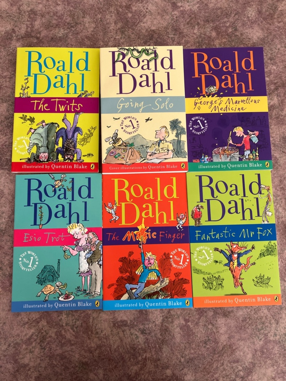 Roald Dahl Children’s Paperback Six Book Set